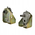 Zapfwellengetriebe mit Zapfwellenstummel und eine Schiebemuffe für Pumpen BG2 und BG3 übersetzungsverhältnis - 1:3,8, 20 kW. Im set mit Verstärkte Halteplatte
