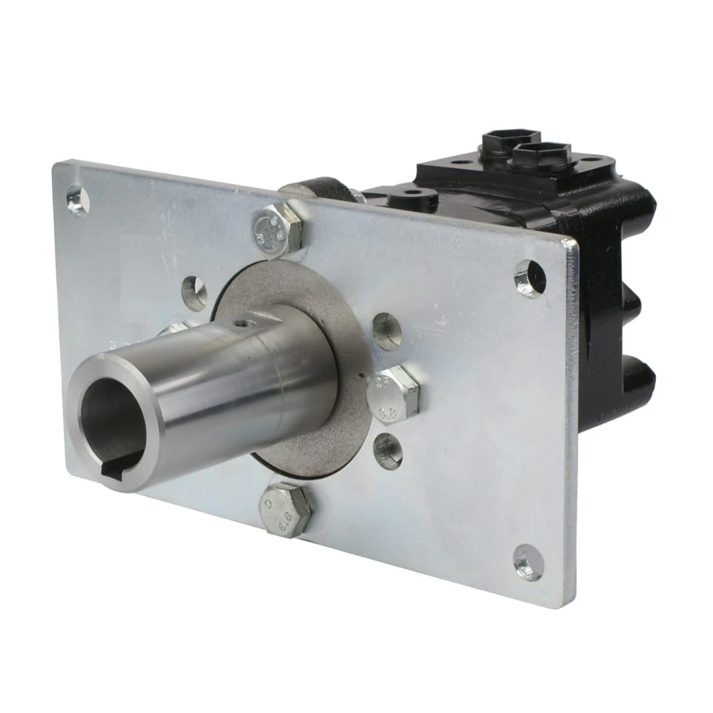 Hydraulikmotor Orbitmotoren Typ SMS Schluckvolumen 305 cm3/Umdr Max. Drehzahl 240 U/min + Halteplatte + Buchse