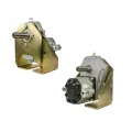 Zapfwellengetriebe mit stummel, Verstärkte Halteplatte und Hydraulikpumpe 46ccm, Größe 3, leistung von 94L/min. Zusätzlicher Zapfwellenstummel im Set enthalten