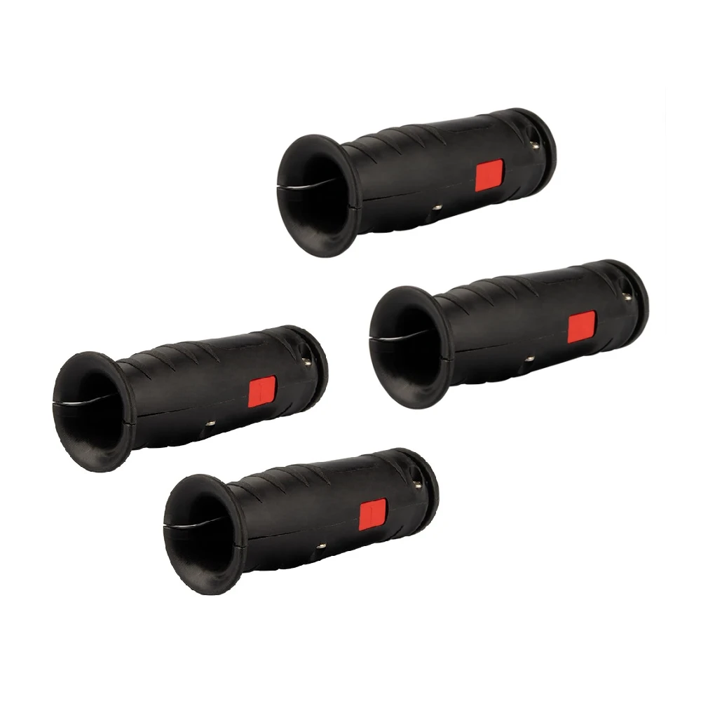 4x Hydraulikgriff zur Markierung, rot, Markierungsnummer: 2x1 und 2x2