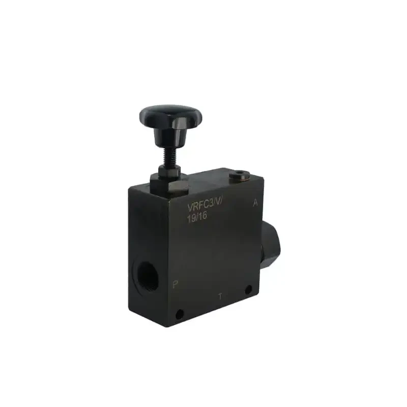 Stromregelventil VRFC3 Innengewinde: 3/4" Max. Durchfluß: 120L/min Max. Betriebsdruck: 300bar