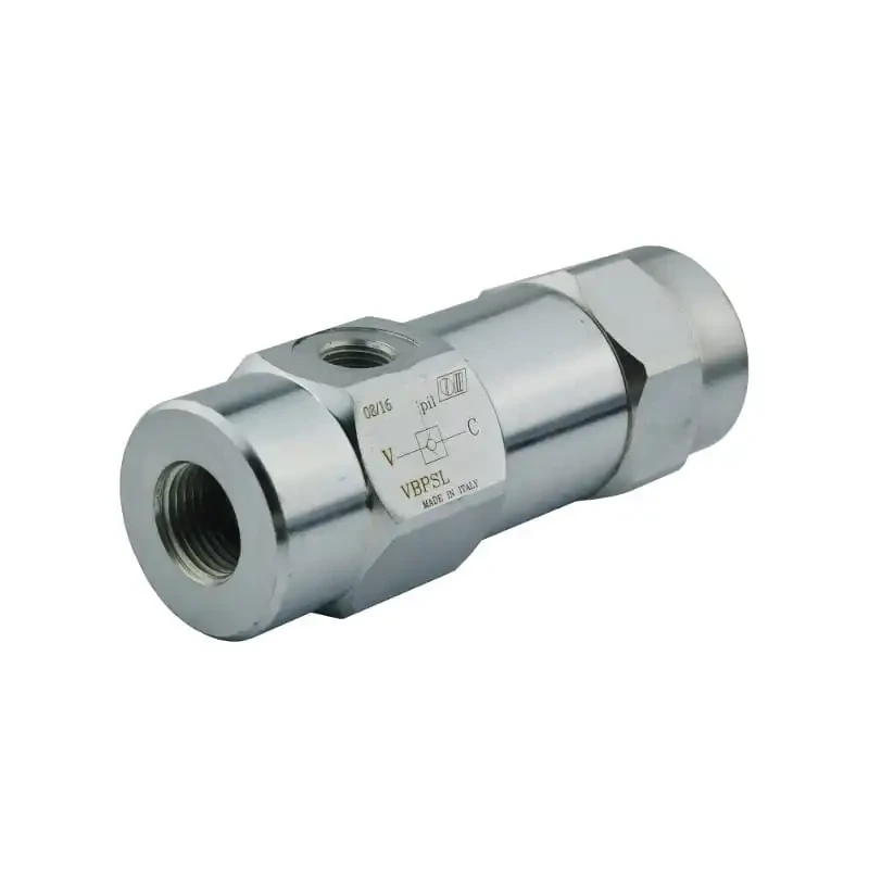 Hydraulisch sperrblock sperrventil einfachwirkend VBPSL Innengewinde: 1" Durchfluß: 120L/min Max. Betriebsdruck: 220bar