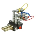 Hydrauliksteuerverteiler 40L/min 2-fach DW mit den Bowdenzüge gesteuert mit kompletten kupplungsdose BG3