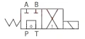 Elektromagnetventil CETOP 3 NG6 24V. Typ Schieber: GB - ATOS