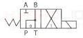 Elektromagnetventil CETOP 3 NG6 24V. Typ Schieber: PB - ATOS