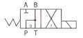 Elektromagnetventil CETOP 3 NG6 12V. Typ Schieber: PB - ATOS