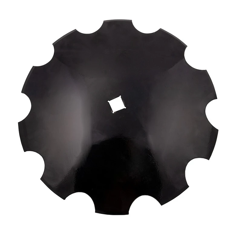 Gewölbte Scheibe für Scheibenegge. Abmessungen: 560x4mm, Loch 30x30mm