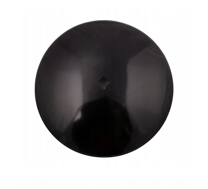 Glatte Scheibe für Scheibenegge. Abmessungen: 560x4mm, Loch 30x30mm