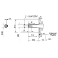 Verbrennungsmotor Honda GX270 UT2QXQ4OH mit Hydraulikpumpe BG1 3,80 ccm, 13,7 L/MIN