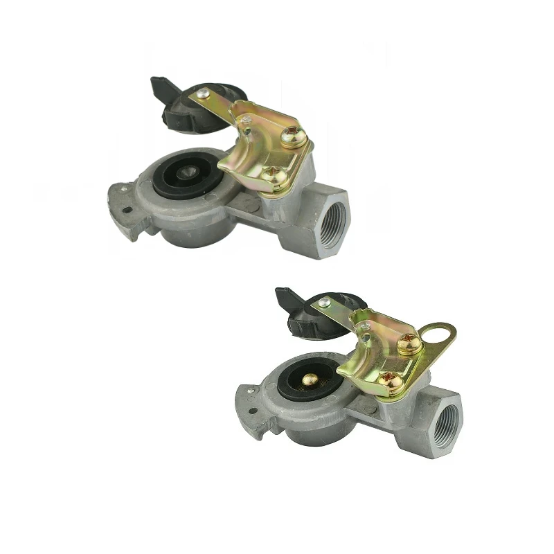 Druckluft Kupplungskopf ohne ventil + Druckluft Kupplungskopf mit ventil. Gewinde M16x1,5