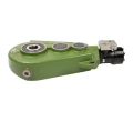 Kratzbodengetriebe typ PMS(A) 25-50-11-0.028, übersetzung: 35,7:1 mit Hydraulikmotor BMR 80