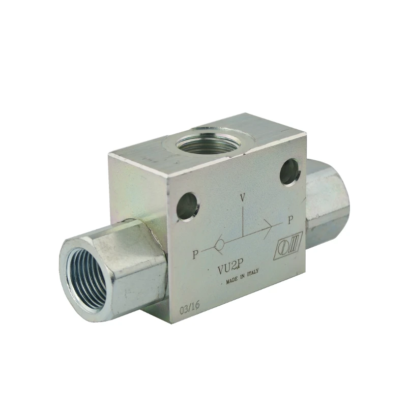 Wechselventil VU2P Innengewinde: 1/4" Max. Durchfluß: 30L/min Max. Betriebsdruck: 450bar