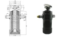 Hydraulik für Kippanhänger, Hydraulikaggregat 12V mit Funkfernbedienung + Teleskopzylinder Hub 1050. Tragkraft bis zu 8 Tonnen