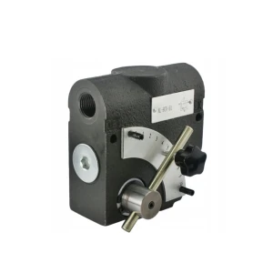 Stromregelventil mit Maßstab VPR3 Innengewinde: 3/4" Max. Durchfluß: 115L/min Max. Betriebsdruck: 210bar 