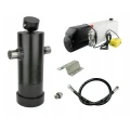 Hydraulik für Kippanhänger, Hydraulikaggregat 12V + Teleskopzylinder Hub 1237. Tragkraft bis zu 8 Tonnen