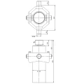 Hydraulik für Kippanhänger, Hydraulikaggregat 24V + Teleskopzylinder mit Kardanring Hub 1200. Tragkraft bis zu 10 Tonnen