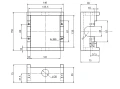 Hydraulik für Kippanhänger, Hydraulikaggregat 24V mit Kardanring und Funkfernbedienung + Teleskopzylinder mit Lagerbockpaar Hub 700. Tragkraft bis zu 5 Tonnen