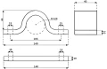 Hydraulik für Kippanhänger, Hydraulikaggregat 24V mit Kardanring und Funkfernbedienung + Teleskopzylinder mit Lagerbockpaar Hub 700. Tragkraft bis zu 5 Tonnen