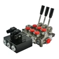 Elektromagnetisches steuerventil 60L 24Volt 3 Sektion doppeltwirkend