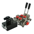 Elektromagnetisches steuerventil 60L 24Volt 2 Sektion doppeltwirkend