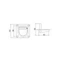 Zurröse für Spanngurt 105x105mm. Maximale Belastung: 2 Tonnen