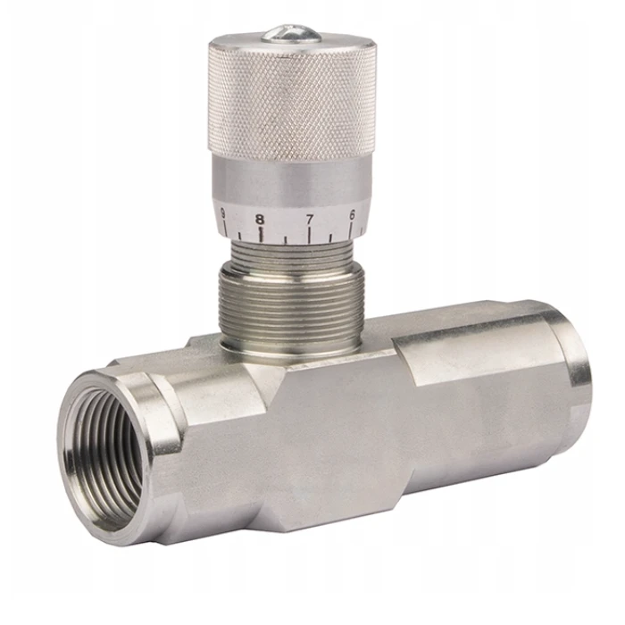 Hydraulik Drosselrückschlagventil VRFU 90 Innengewinde: 1" Durchfluß: 80L/min Betriebsdruck: 250bar