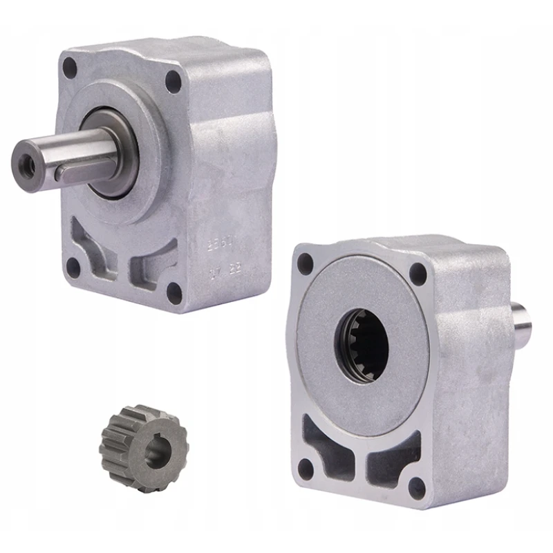 Vorsatzlager mit Mehrkeilwellenkupplung für Hydraulikpumpe oder Zahnradmotoren BG1