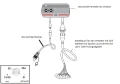 Elektromagnetisches steuerventil 80L 2-Fach 12V im Set mit einem Steuernde Paneel mit Kabel