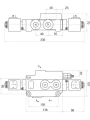 Elektromagnetisches steuerventil 80L 1-Fach 24V im Set mit einem 5-Positionen-Elektro-Joystick