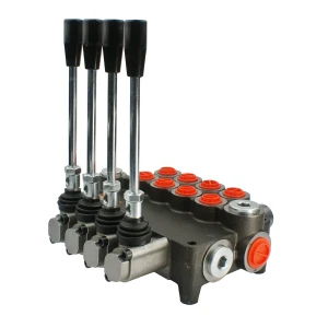 Handsteuerventil 80L 4-fach doppeltwirkend