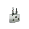 Hydraulik Doppel-Druckbegrenzungsventil VMPD Innengewinde: 1/2" Durchfluß: 70L/min Betriebsdruck: 50-250bar