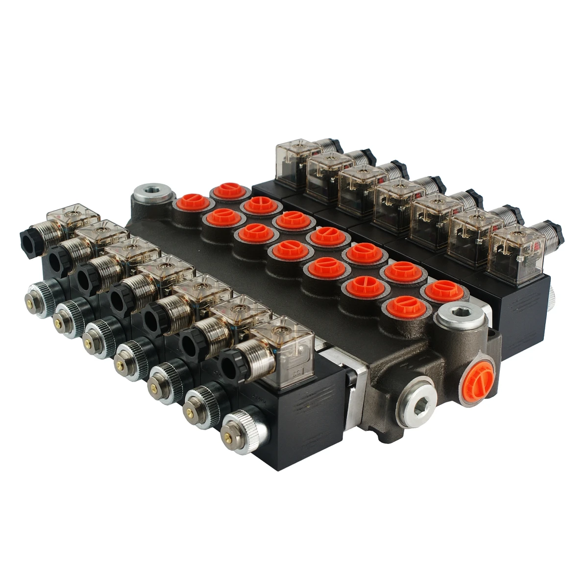 Elektromagnetisches steuerventil 40L 12Volt 7 Sektion doppeltwirkend