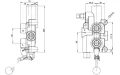Handsteuerventil 80L 1-fach für Holzspalter mit hydraulischer Abschaltung und Eilgang