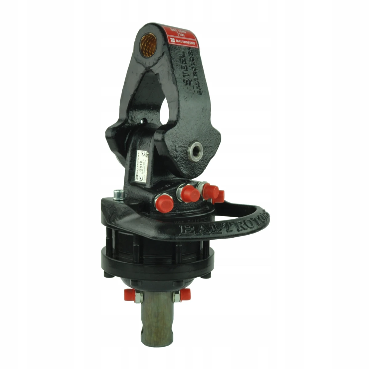 Hydraulische rotator BG3 3/8" 20L/min, maximale Belastung ohne Drehung 3000kg. Typ der Verbindung: ohne Bremse