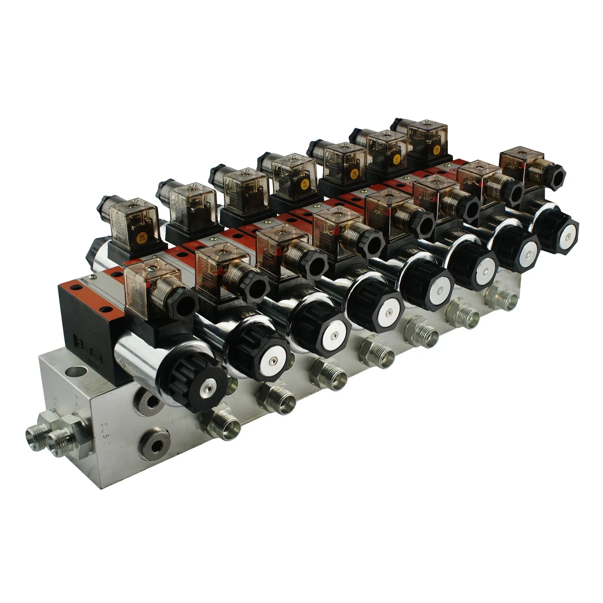 Steuerventil, Steuerblock 7-Fach CETOP 03 NG6 50l/min 12V