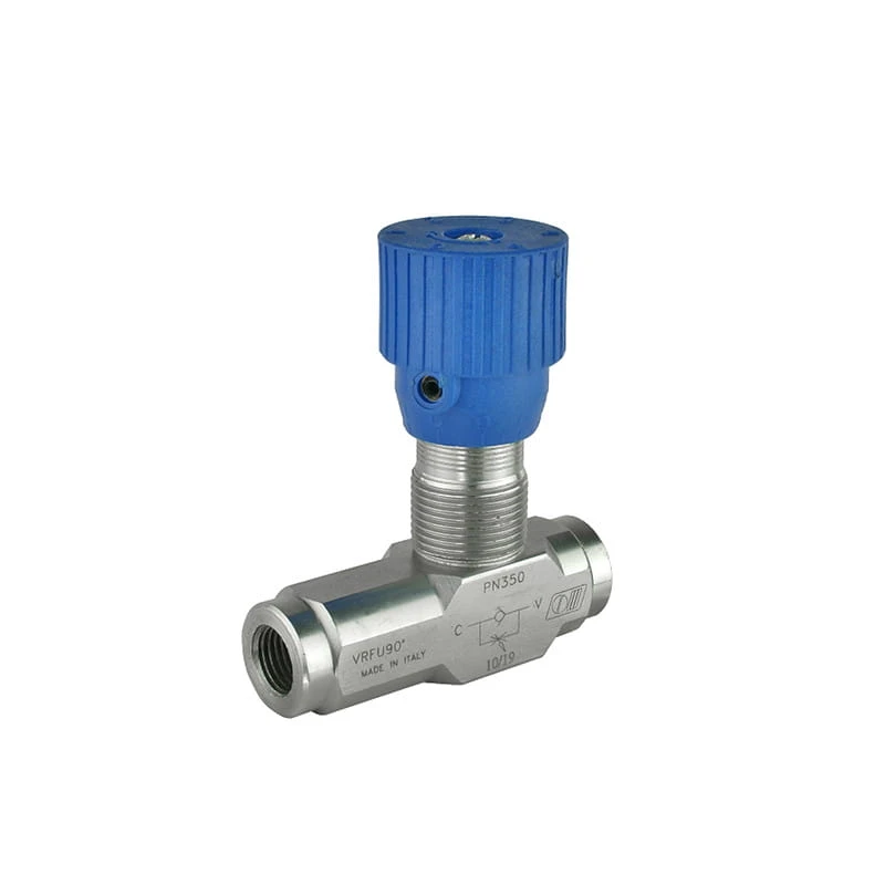 Hydraulik Drosselrückschlagventil VRFU 90 Innengewinde: 3/8" Durchfluß: 30L/min Betriebsdruck: 350bar
