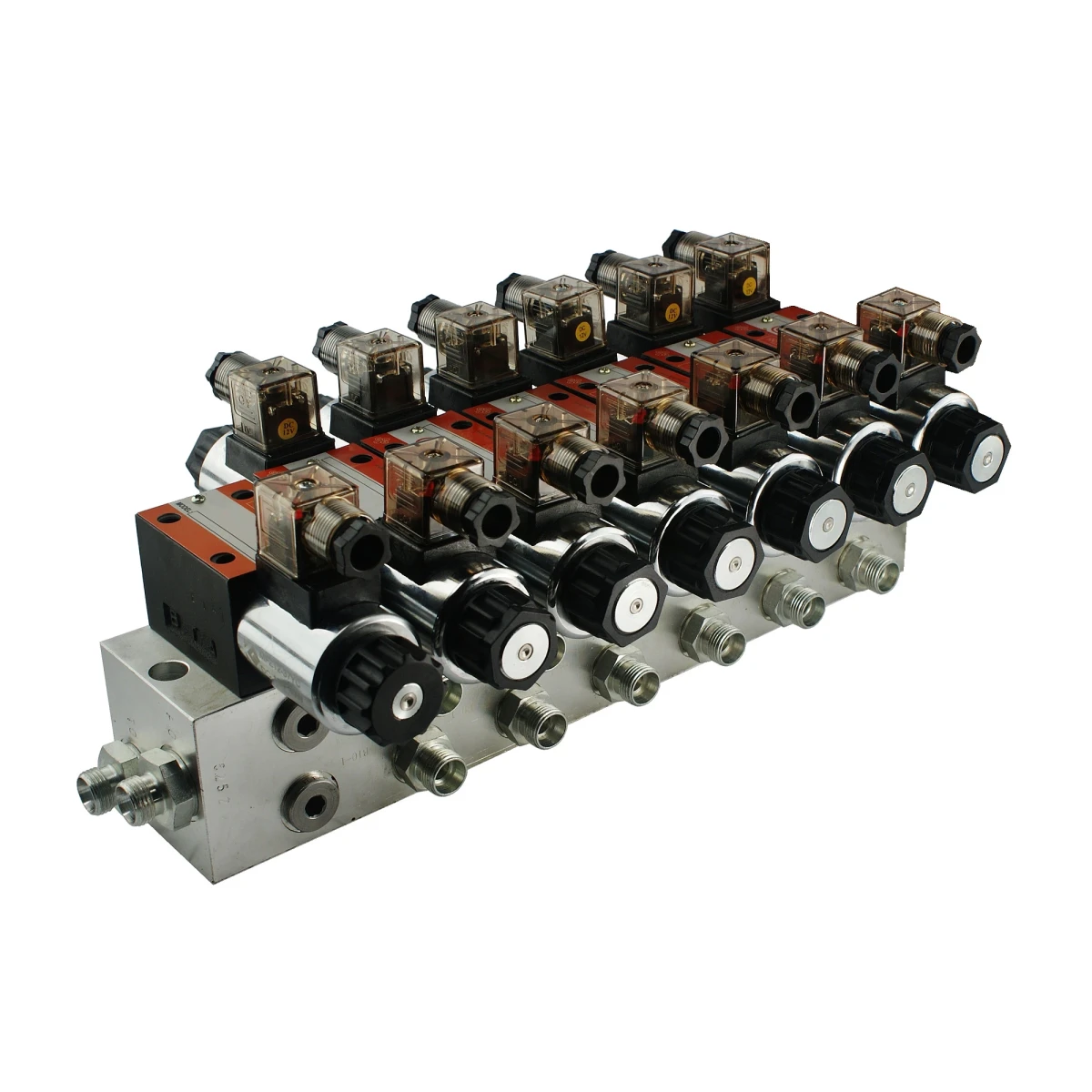 Steuerventil, Steuerblock 6-Fach CETOP 03 NG6 50l/min 12V