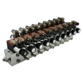Steuerventil, Steuerblock 9-Fach CETOP 03 NG6 50l/min 230V