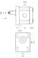 Elektromotor 7,5kW 380/400V 3-Phasen mit Hydraulikpumpe in Satz mit Pumpenträger und Kupplung, Fördermenge: 18L/min, max Druck: 230bar
