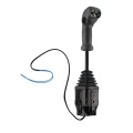 Mechanischer Heavy-Duty-Joystick mit 2 Knöpfen für 2 Bowdenzüge mit Gabelanschluss – Indemar