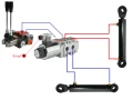 Umschaltventil 6/2 90L/min 24Volt inkl. Stecker