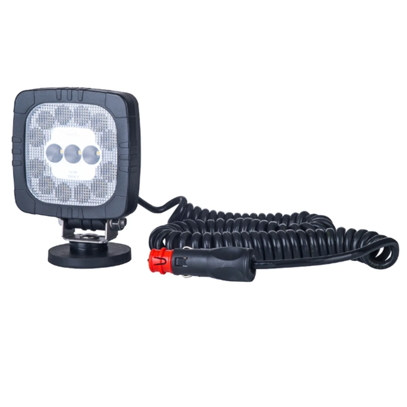 LED Arbeitsscheinwerfer Kfz-Zigarettenanzünder-Stecker 1000 LM 12W, Anzahl der LED-Dioden: 15, licht: zerstreut