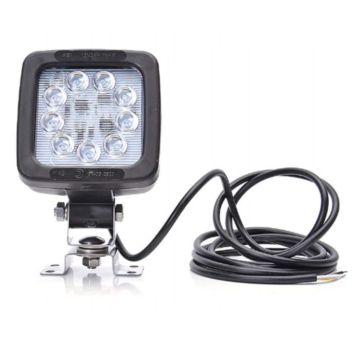 LED Arbeitsscheinwerfer mit Rückfahrlicht 2400 LM 17W, Anzahl der LED-Dioden: 12, licht: zerstreut