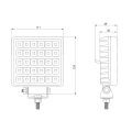 LED Arbeitsscheinwerfer 3800 LM 30W, Anzahl der LED-Dioden: 30, licht: zerstreut