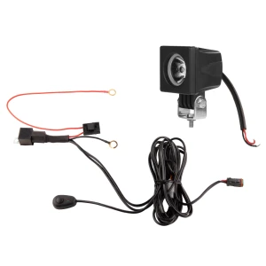 LED Arbeitsscheinwerfer 805 LM 4W, Anzahl der LED-Dioden: 1, licht: fokussiert. Im Set mit Kabelbaum