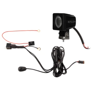 LED Arbeitsscheinwerfer 805 LM 4W, Anzahl der LED-Dioden: 1, licht: zerstreut. Im Set mit Kabelbaum 