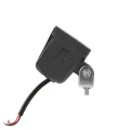 Zwei LED Arbeitsscheinwerfer 805 LM 4W, Anzahl der LED-Dioden: 1, licht: zerstreut. Im Set mit Kabelbaum