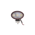 Zwei LED Arbeitsscheinwerfer 660 LM 7,1W, Anzahl der LED-Dioden: 3, licht: zerstreut. Im Set mit Kabelbaum