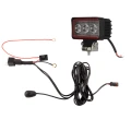 LED Arbeitsscheinwerfer 664 LM 7,1W, Anzahl der LED-Dioden: 3, licht: zerstreut. Im Set mit Kabelbaum