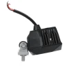 LED Arbeitsscheinwerfer 911 LM 9W, Anzahl der LED-Dioden: 3, licht: zerstreut. Im Set mit Kabelbaum